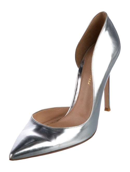 Gianvito Rossi Patent Leather D'Orsay Pumps