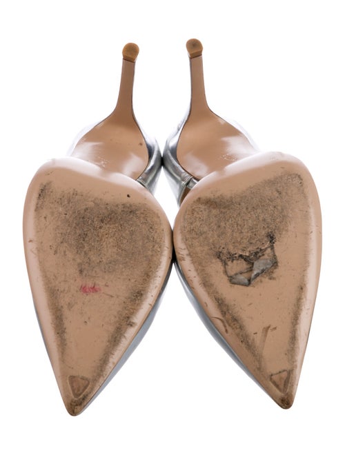 Gianvito Rossi Patent Leather D'Orsay Pumps