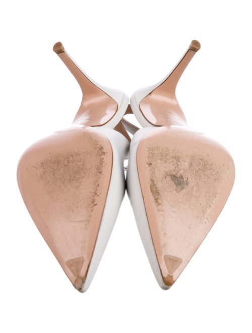 Gianvito Rossi Leather Slingback Pumps