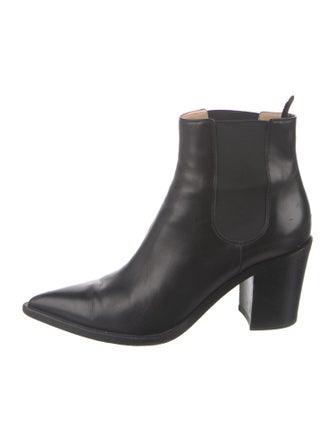 Gianvito Rossi Leather Chelsea Boots