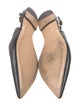 Gianvito Rossi Leather Slingback Flats