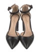 Gianvito Rossi Leather D'Orsay Pumps