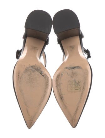 Gianvito Rossi Leather D'Orsay Pumps