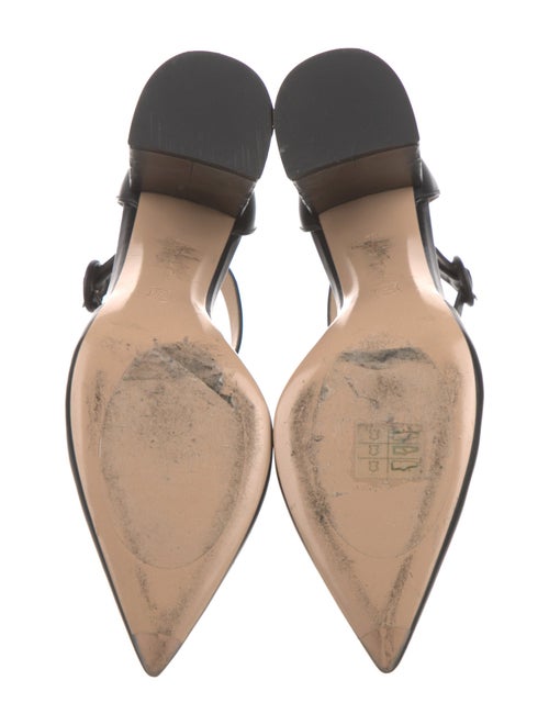 Gianvito Rossi Leather D'Orsay Pumps