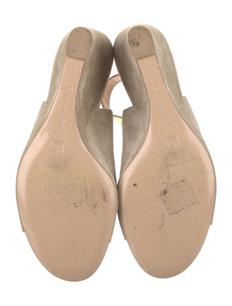 Gianvito Rossi Suede Slingback Sandals