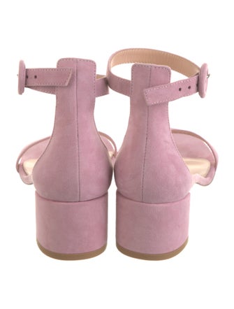 Gianvito Rossi Suede Sandals