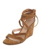 Gianvito Rossi Suede Gladiator Sandals
