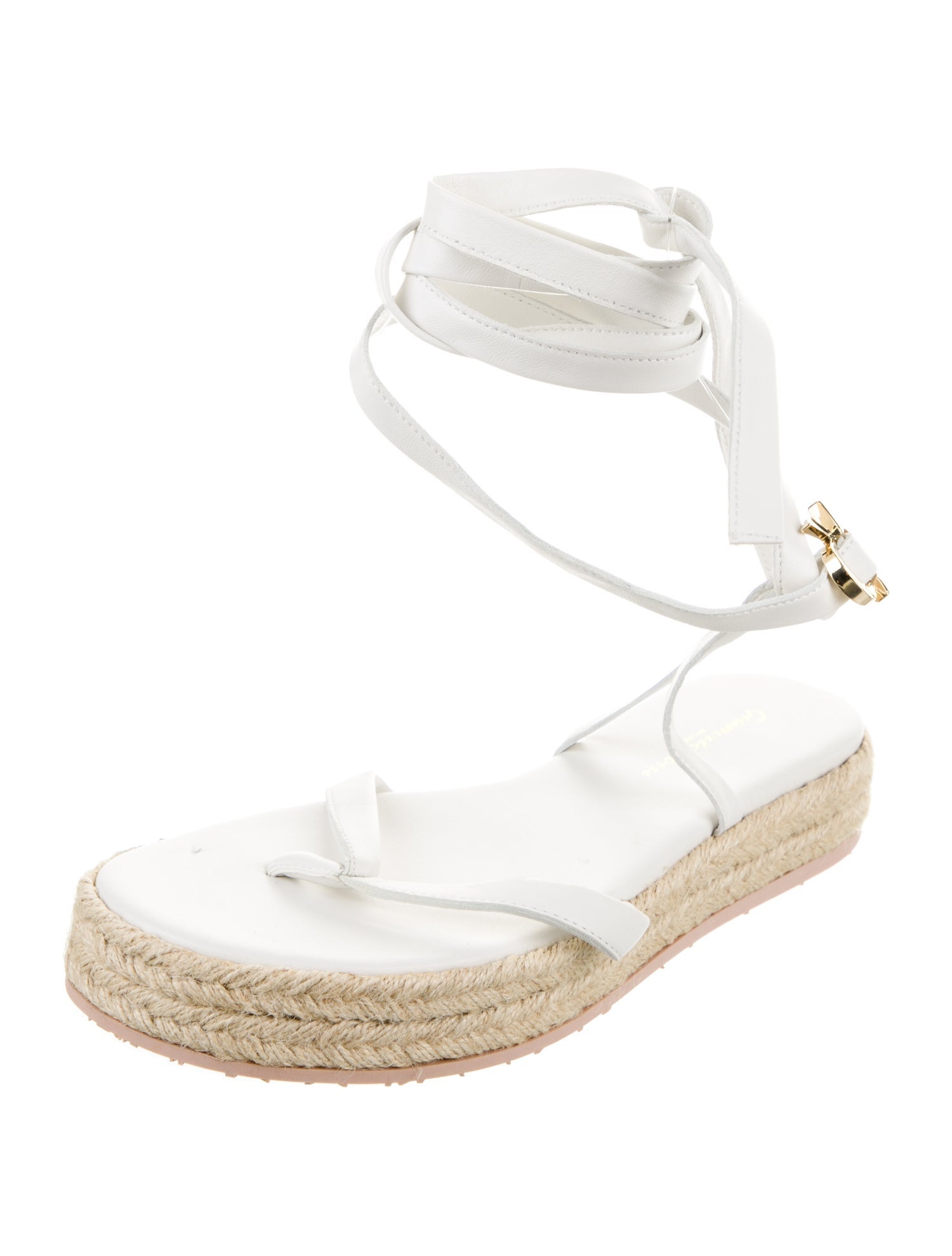 Gianvito Rossi Leather Espadrilles