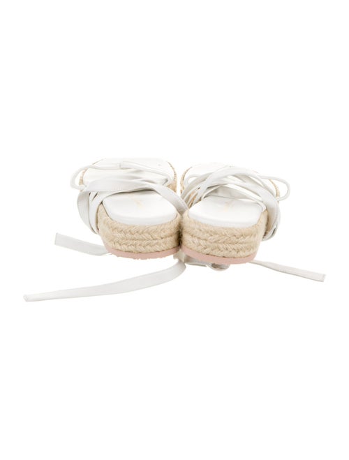 Gianvito Rossi Leather Espadrilles