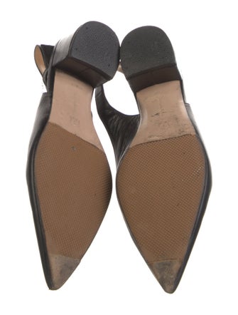 Gianvito Rossi Leather Slingback Pumps