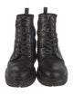 Gianvito Rossi Leather Combat Boots