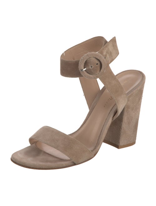 Gianvito Rossi Suede Sandals