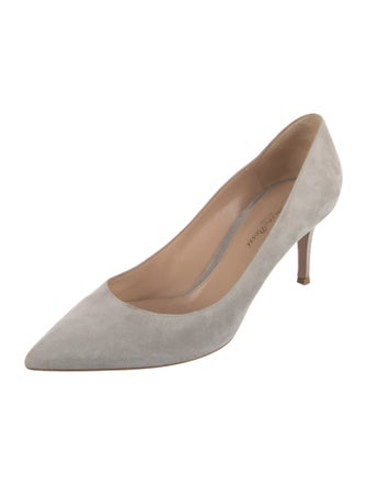 Gianvito Rossi Suede Pumps