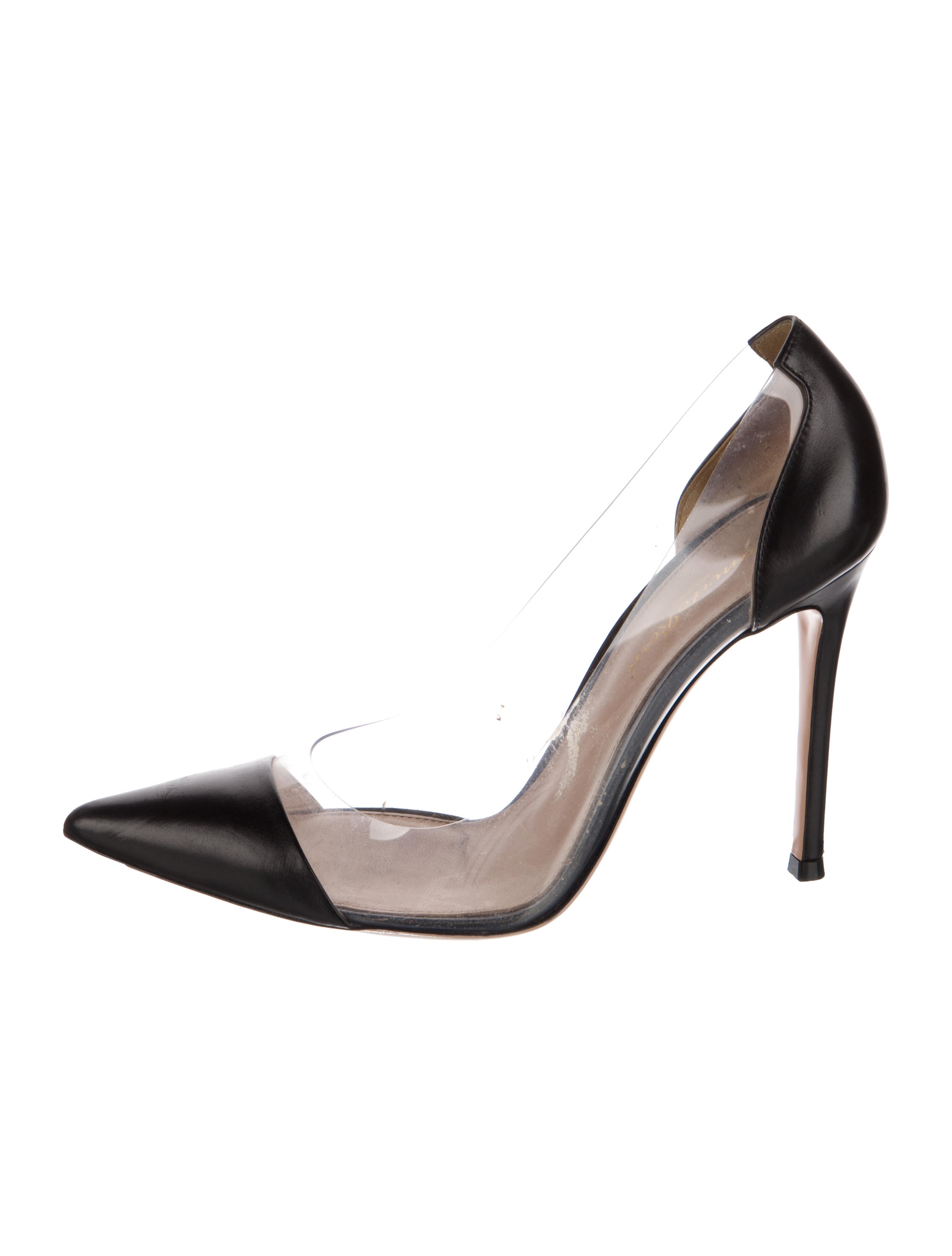 Gianvito Rossi Leather D'Orsay Pumps