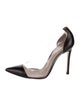 Gianvito Rossi Leather D'Orsay Pumps