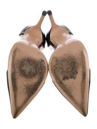 Gianvito Rossi Leather D'Orsay Pumps