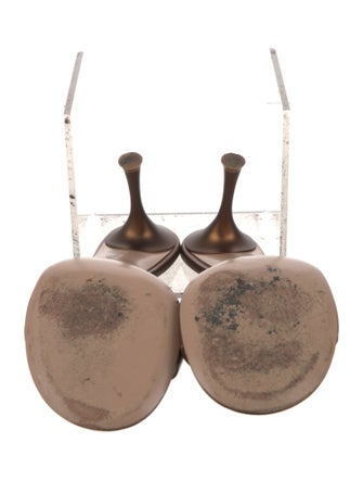 Gianvito Rossi Leather Slides