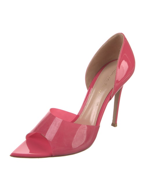 Gianvito Rossi Patent Leather D'Orsay Pumps