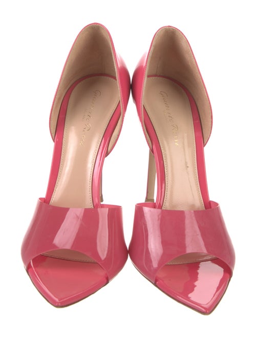Gianvito Rossi Patent Leather D'Orsay Pumps