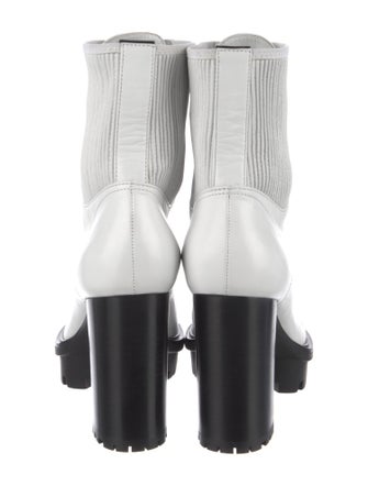 Gianvito Rossi Leather Combat Boots