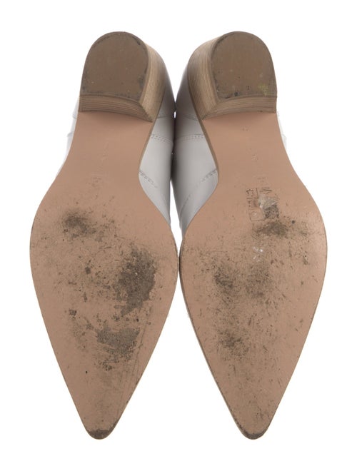 Gianvito Rossi Leather Embroidered Accent Chelsea Boots