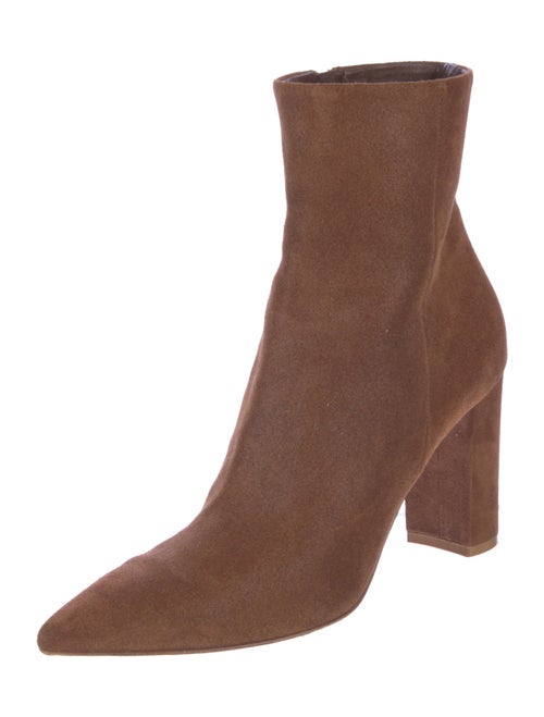 Gianvito Rossi Suede Sock Boots