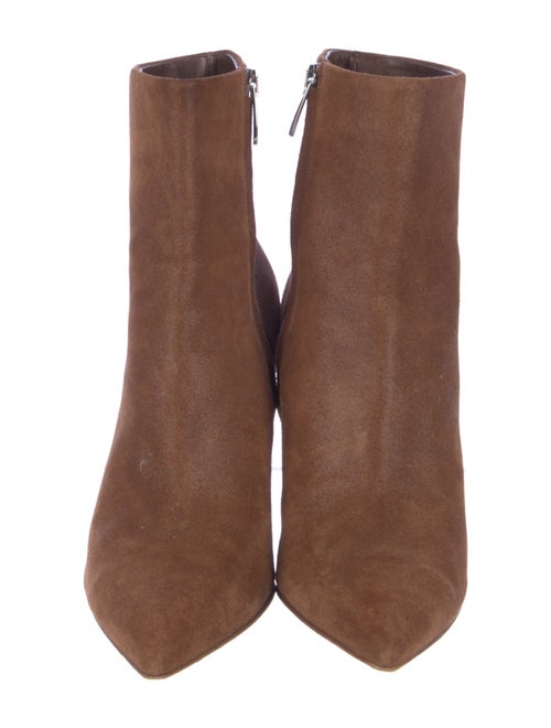 Gianvito Rossi Suede Sock Boots