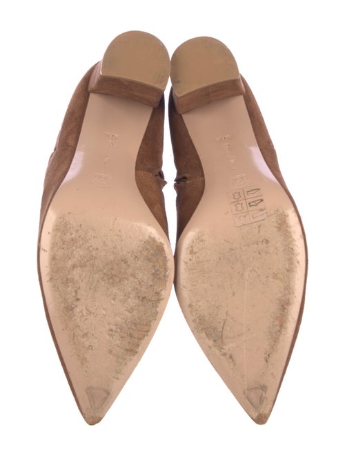 Gianvito Rossi Suede Sock Boots