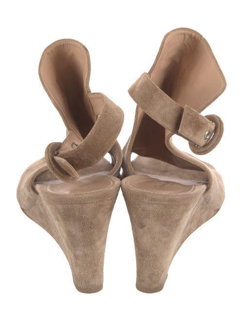 Gianvito Rossi Suede Slingback Sandals