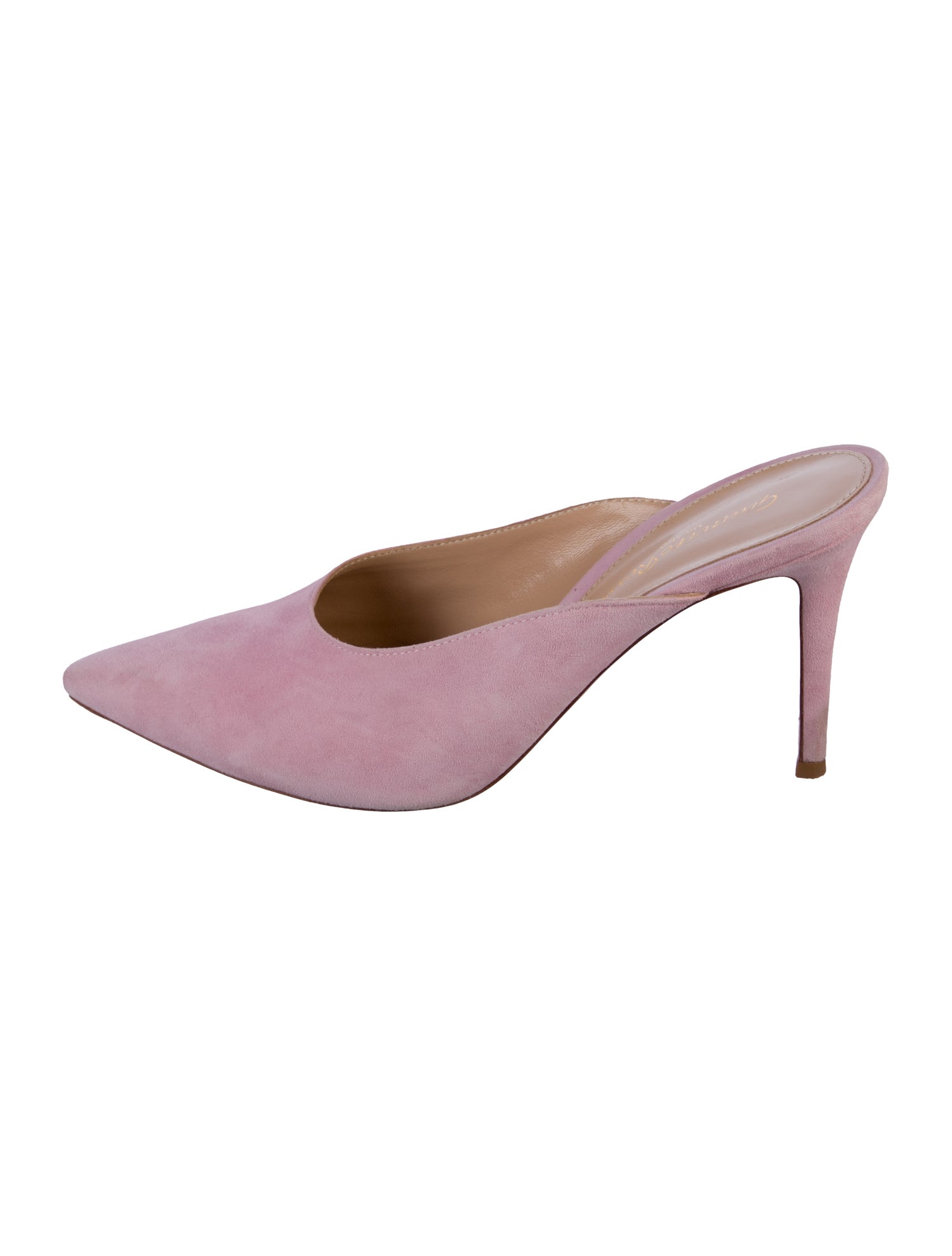 Gianvito Rossi Suede Mules