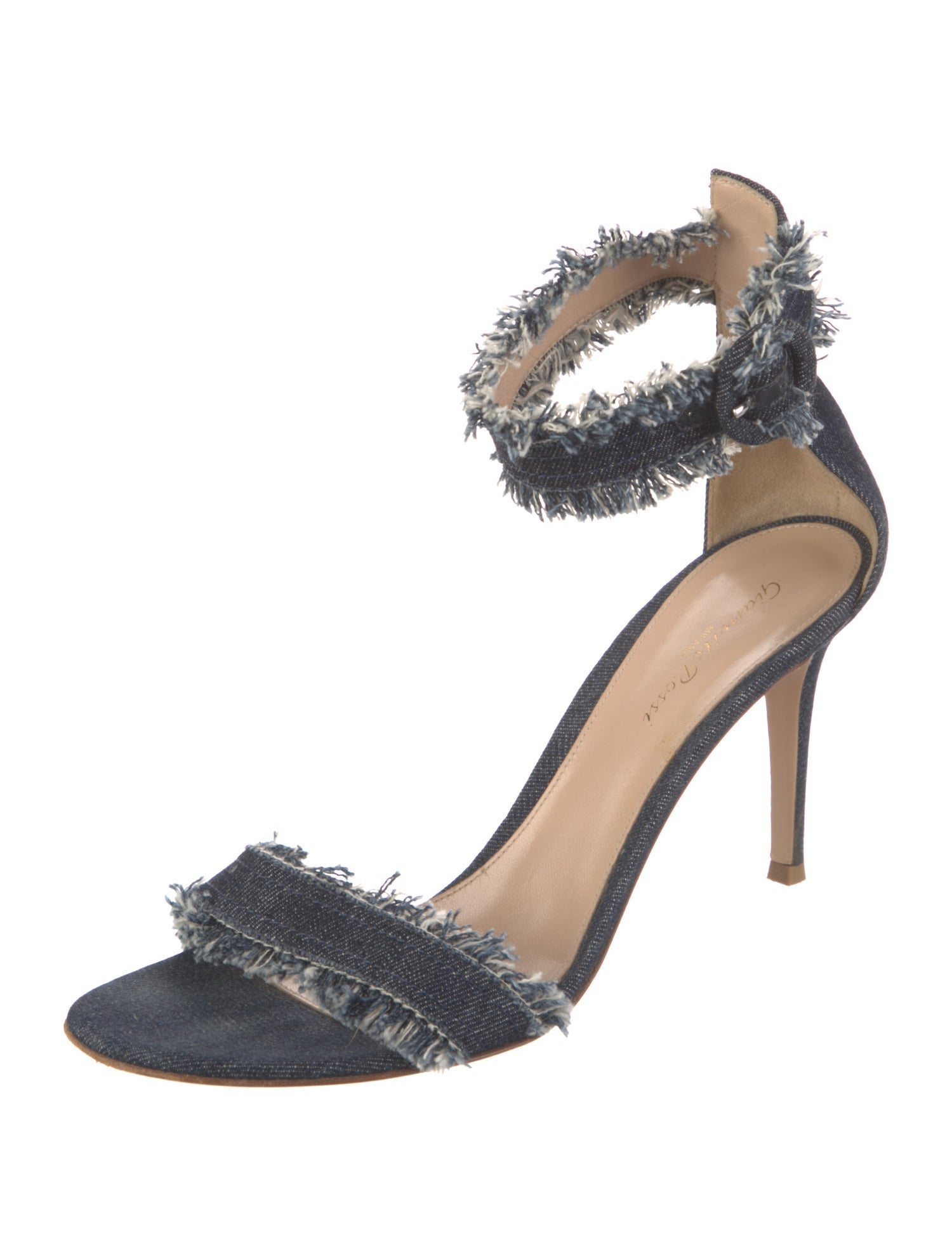 Gianvito Rossi Denim Sandals