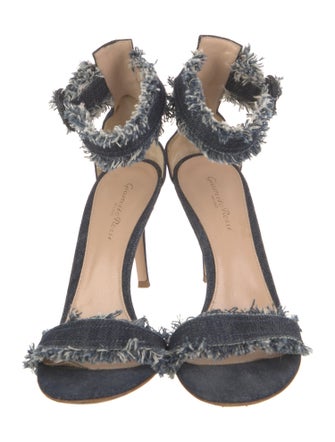 Gianvito Rossi Denim Sandals