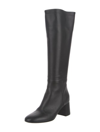Gianvito Rossi Leather Riding Boots