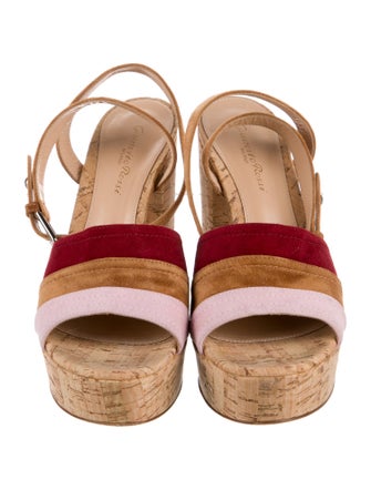 Gianvito Rossi Animal Print Sandals