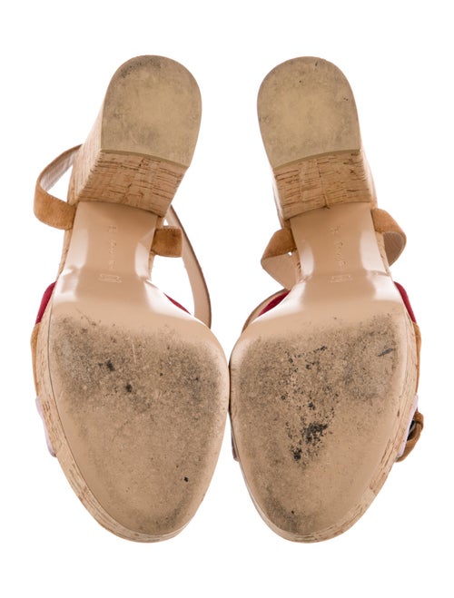 Gianvito Rossi Animal Print Sandals