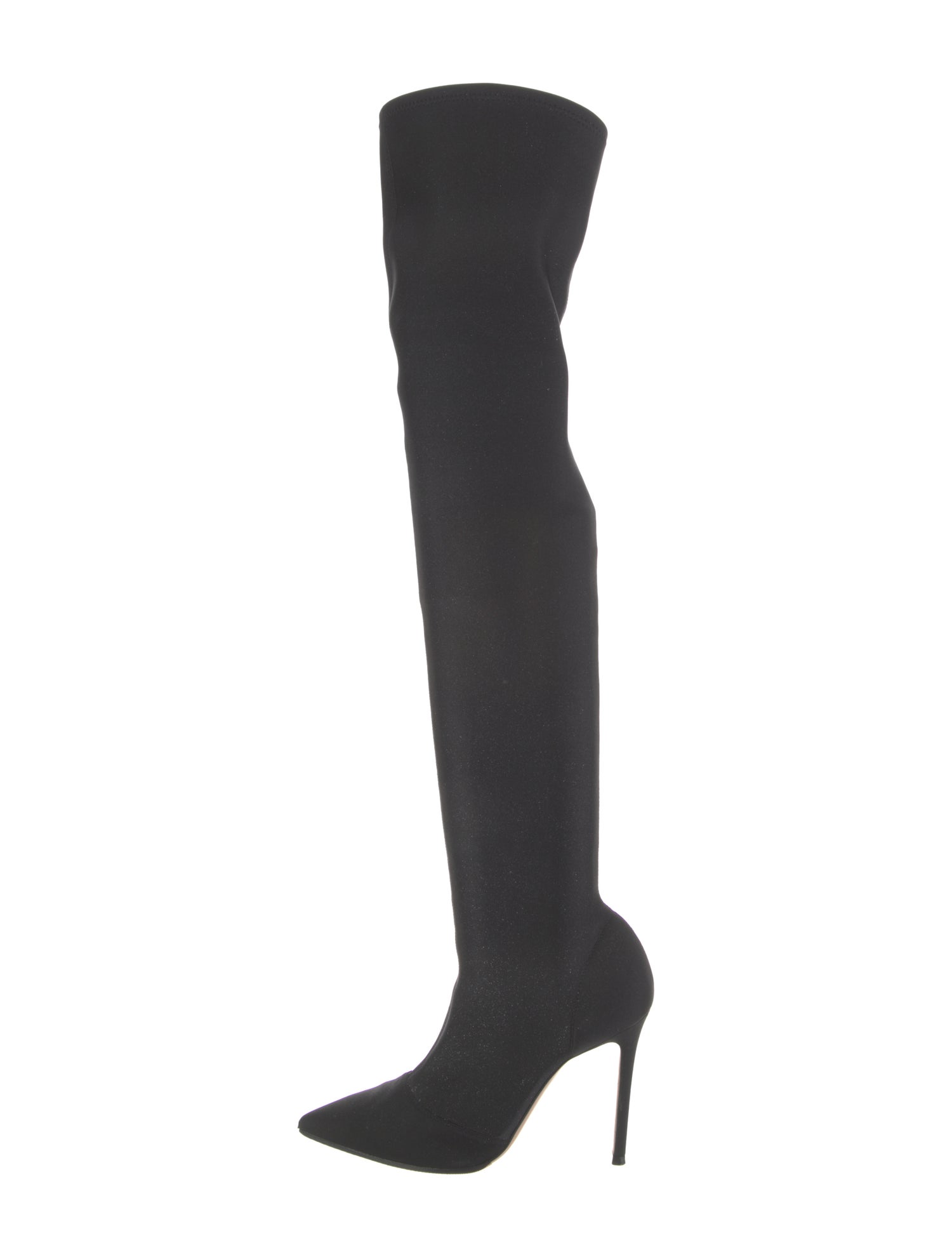 Gianvito Rossi Glitter Accents Sock Boots