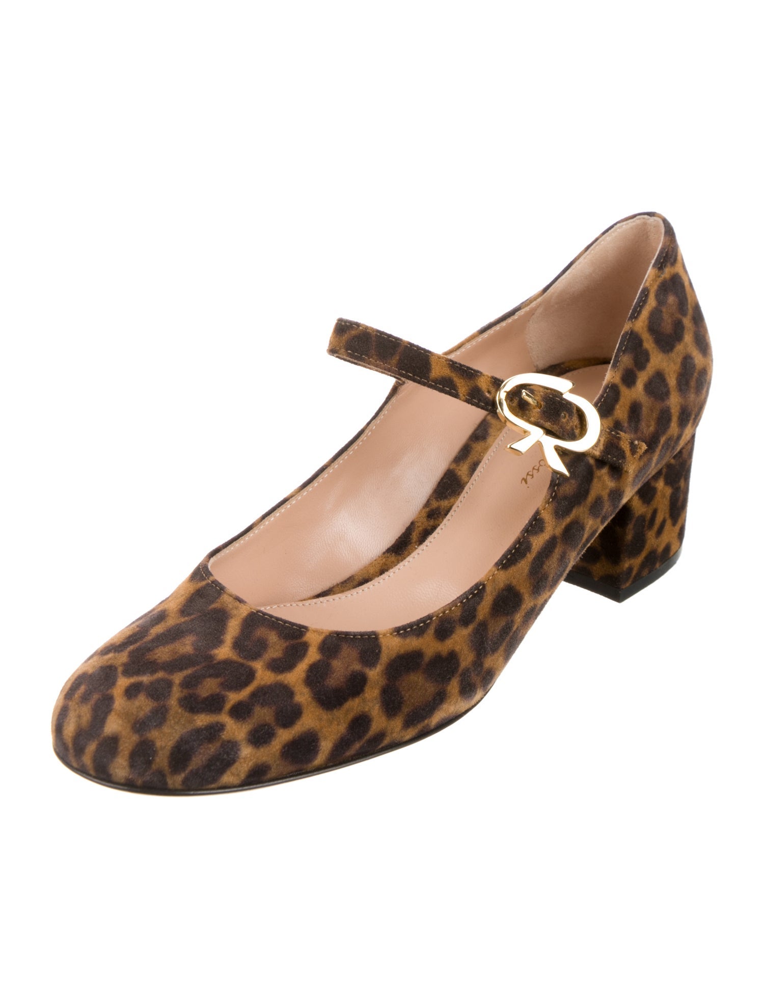 Gianvito Rossi Ponyhair Animal Print Pumps