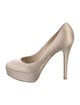 Gianvito Rossi Satin Pumps