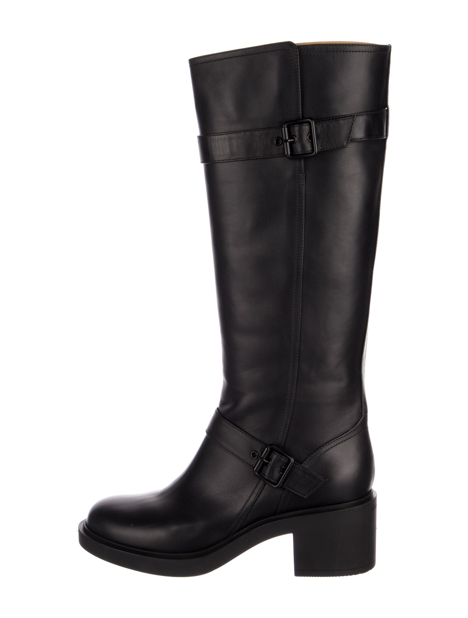 Gianvito Rossi Leather Riding Boots w/ Tags