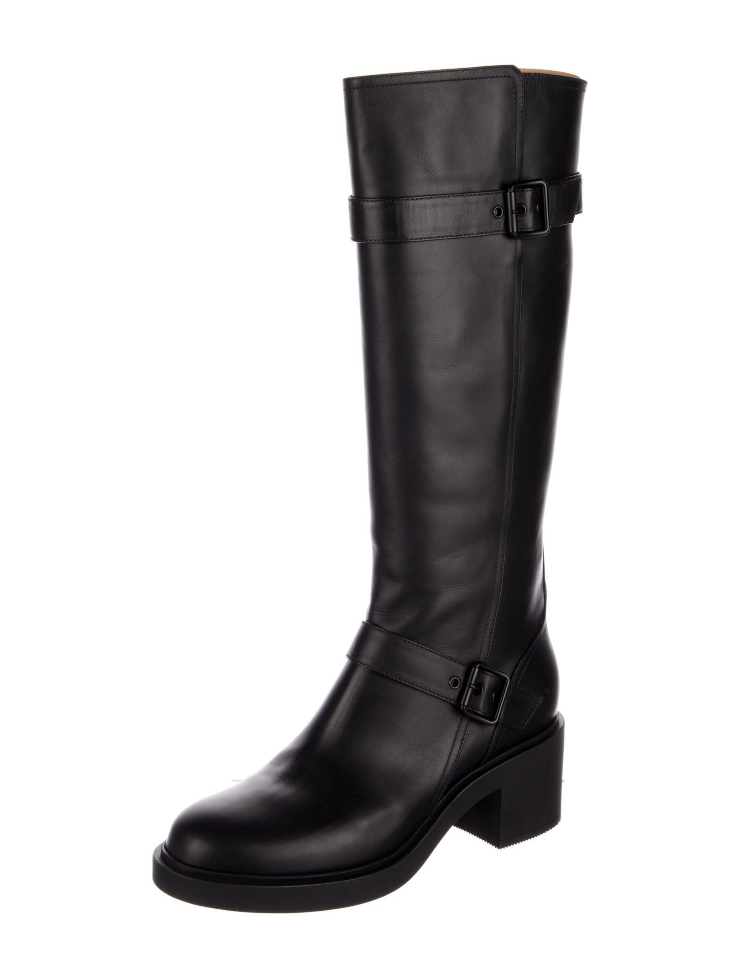 Gianvito Rossi Leather Riding Boots w/ Tags