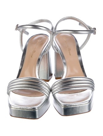 Gianvito Rossi Leather Sandals