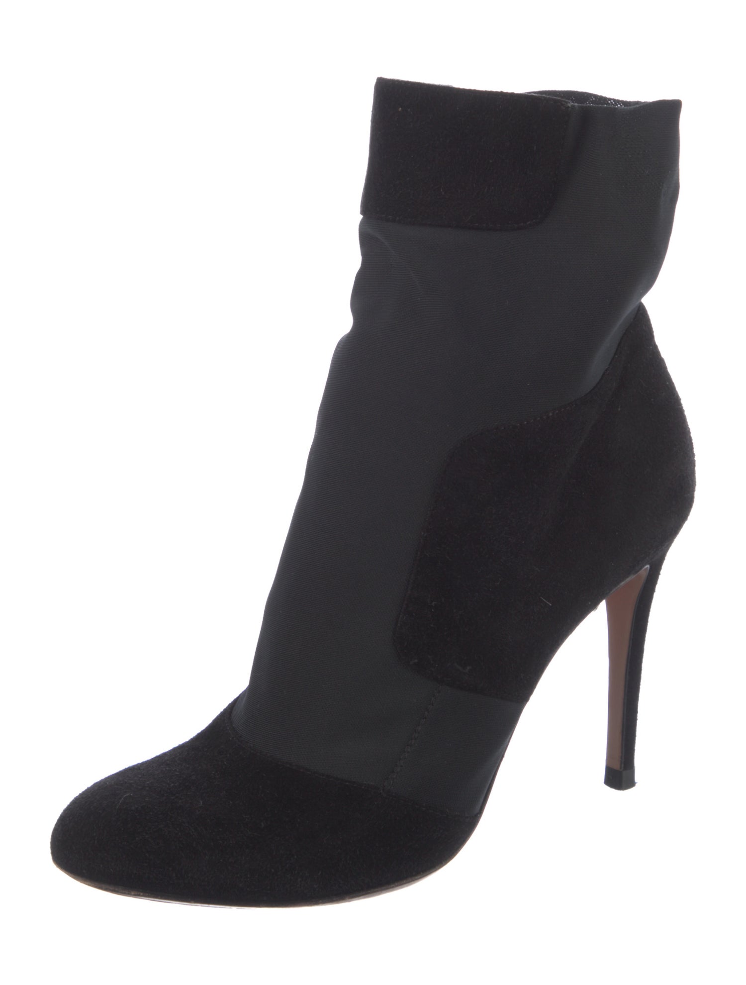 Gianvito Rossi Suede Sock Boots