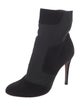 Gianvito Rossi Suede Sock Boots