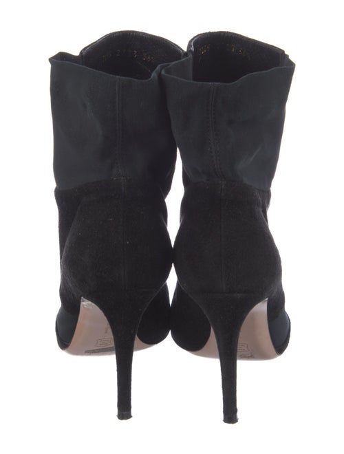 Gianvito Rossi Suede Sock Boots