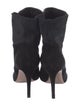 Gianvito Rossi Suede Sock Boots