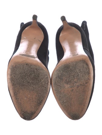 Gianvito Rossi Suede Sock Boots