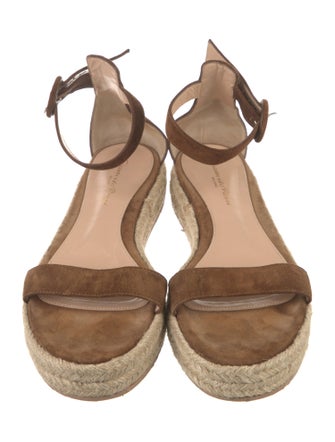 Gianvito Rossi Suede Espadrilles