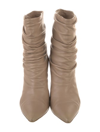 Gianvito Rossi Leather Slouch Boots