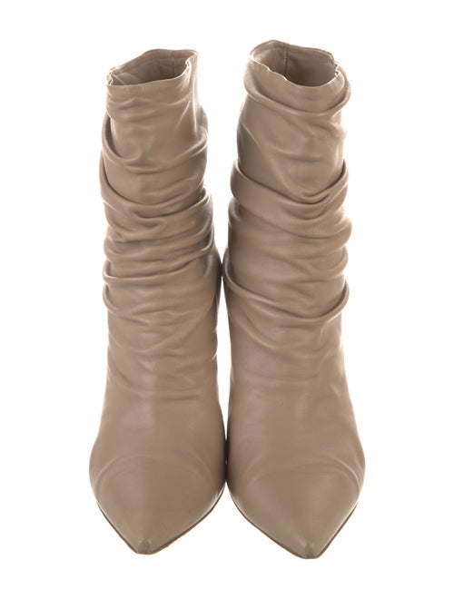 Gianvito Rossi Leather Slouch Boots