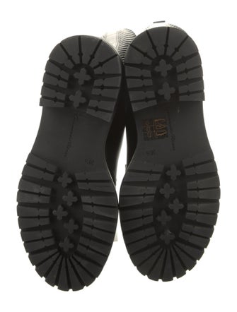 Gianvito Rossi Leather Combat Boots